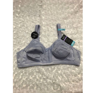 Bali Womens Double Support Soft Touch Back Smoothing Wirefree Bra